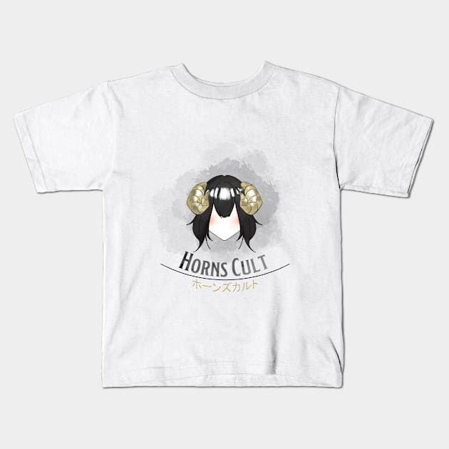 Horns Cult Kids T-Shirt by AidenR0